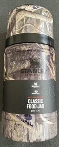 Stanley Classic Legendary Food Jar Habitat 24 Oz Mossy Oak Shadow Grass New - Picture 1 of 7