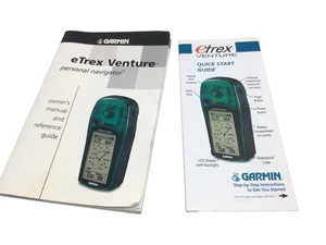 Garmin eTrex GPS Owner's Manual User Guide Instruction Book Satellite Navigation - Picture 1 of 13