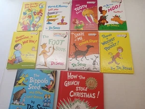 Lot Of 10 VTG Dr. Seuss Bright & Early Hardcover Books, Free Shipping - Imagen 1 de 18