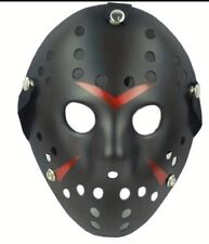 Friday The 13th Jason Voorhees Black Hockey Mask