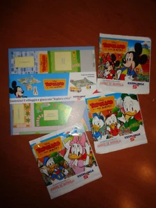 DISNEY TOPOLINO E I SUOI AMICI PLANCIA + 6 miniature BUONI scuola ESSELUNGA 2022 - Foto 1 di 8