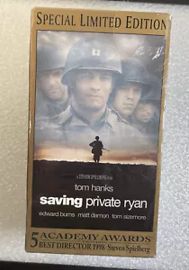 Saving Private Ryan VHS 2-Tape Set, Special Limited Edition Factory Sealed - Picture 1 of 6
