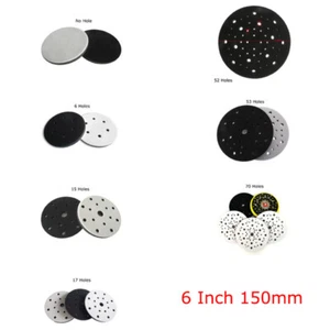 Almohadilla de interfaz de 6 pulgadas 150 mm gancho bucle lijado disco pulido almohadillas de respaldo cojín - Imagen 1 de 17