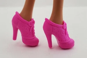 Mattel Barbie Doll Fashionistas Pink High Heels Shoes - Picture 1 of 4