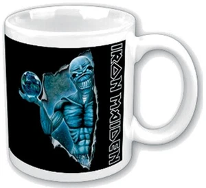 IRON MAIDEN - TAZA DIFERENTE MUNDO - TOTALMENTE NUEVO 11 ONZAS - CAFÉ MÚSICA IMUG02 - Imagen 1 de 1