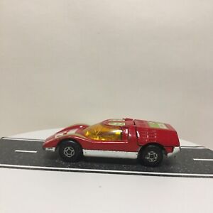 Lesney Matchbox Superfast Mazda RX 500 No. 66 1971 Red White England As-Pictured