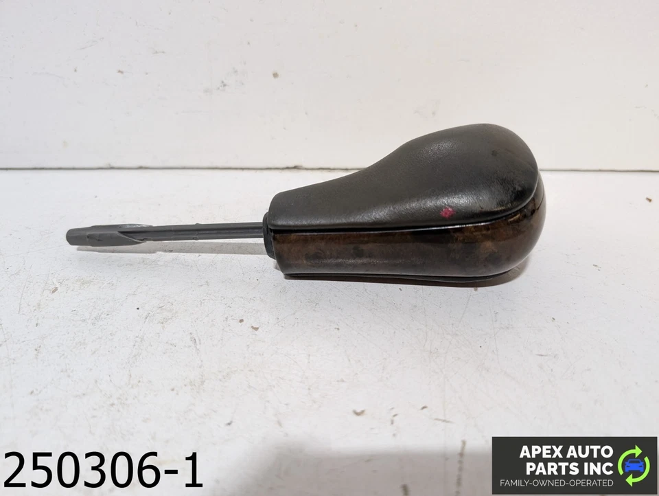 OEM 2004-2006 BMW X5 3,0 L selector de marchas automático perilla de cambio cuero negro Foto 1 de 4