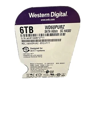 Lot Disque Dur 6to wd Purple  - Photo 1/4