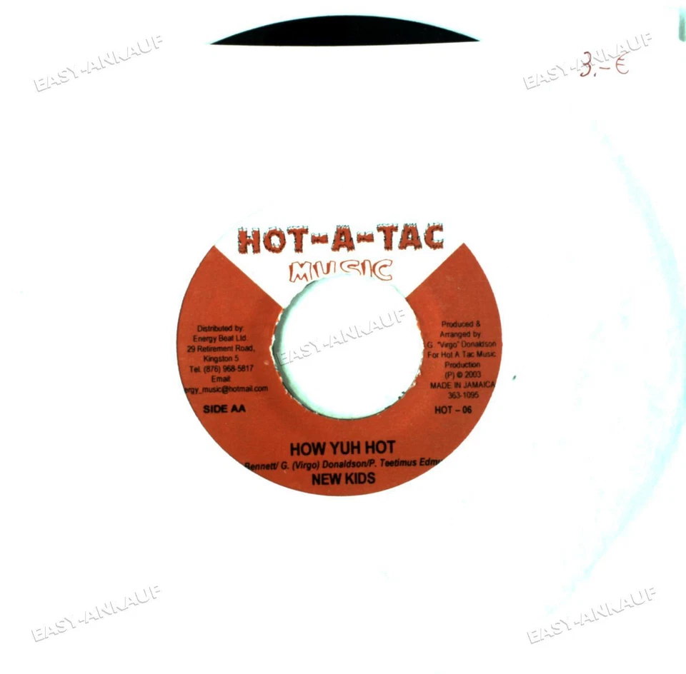 Monster Shack / New Kids - Find A Girl / How Yuh Hot Jamaica 7in 2003 ' - Image 1 of 1