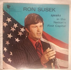 Ron Susek Speaks at the Nation's 1st Capital RARE SIGNED VINYL LP (EX) Christian - Picture 1 of 7