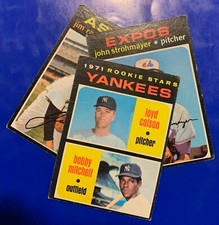 1971 Topps Singles: Choose a Lot to Complete your Set!
