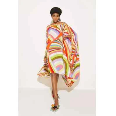 Kaftan Multicolorido, Vestido Kaftan Extravagante, Vestido de Festa Caftan J5720 - Imagem 1 de 4