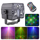 Patterns LED Stage Lighting RGB Laser Projector DJ Disco Club Show Party Light