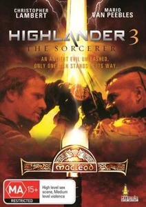 Highlander 3-The Sorcerer DVD APR53 Christopher Lambert's Immortal Job Goes On.. - Picture 1 of 1