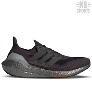 Adidas UltraBoost 21 'Rojo Solar Carbono' Para hombres Zapatos Atléticos para Correr FY3952 - Imagen 1 de 8