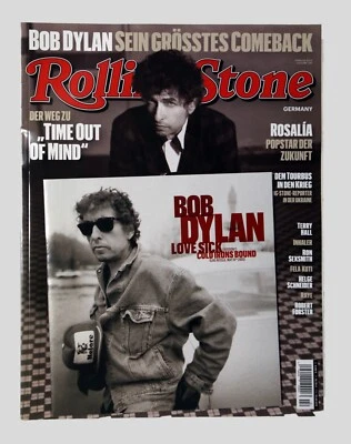 Bob Dylan - Rolling Stone Magazine Germany + Love Sick 7" Single - Image 1 of 3