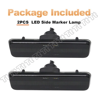 2x Luz de señalización LED delantera ahumada para camioneta Dodge D150 D250 D350 W150 W250 Foto 1 de 4
