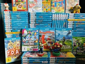 NINTENDO Wii U || DIE BESTEN SPIELE || MARIO KART ZELDA DONKEY KONG LUIGI SMASH - Bild 1 von 2