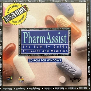 CD-ROM 1993, PharmAssist de Softkey, The Family Guide to Health & Medicine - ¡En muy buen estado! - Imagen 1 de 6