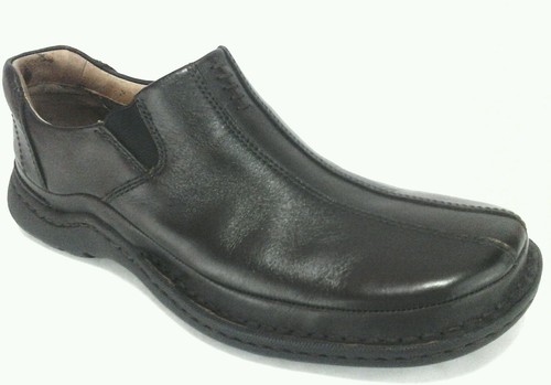 Mocassini Clarks in pelle marrone scarpe comode slip on da uomo US 8 EU 41 $ 135 USATI IN OTTIME CONDIZIONI!