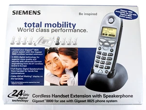 SIEMENS 8800 GIGASET 2LINE CORDLESS HANDSET FOR GIGASET 8825 | NEW IN SEALED BOX - Picture 1 of 3