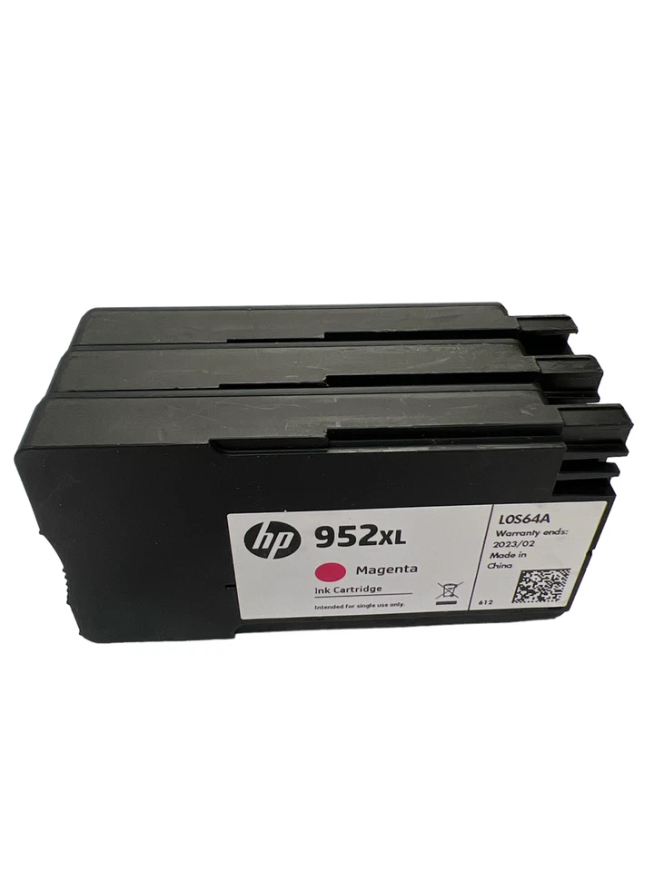 HP 952XL High-Yield Printer Ink Cartridge for OfficeJet, Magenta (L0S64AN)