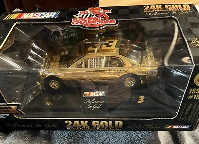 Ken Shrader #33 Racing Champions 24K Gold Plated  1:24 Diecast Car 1 of 4,999 - Image 1 of 4