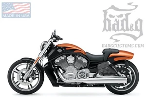 Harley V-ROD MUSCLE LEFT Side BLACK SOLO BAG Saddlebag - VRL02 BAD&G CustomS - Bild 1 von 11