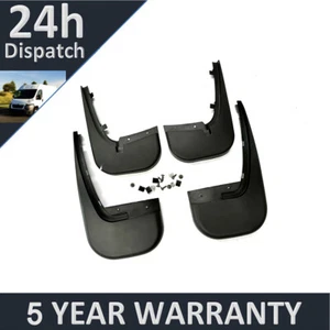 Tailored Mud Flaps Set of 4 For Mercedes Benz Vito Viano 2005-2012 Purevue - Picture 1 of 8