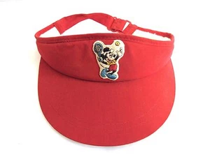 Disney Minnie Mouse Tennis Visor Hat Pro Collection Vintage 1980's Golf Resort - Picture 1 of 3