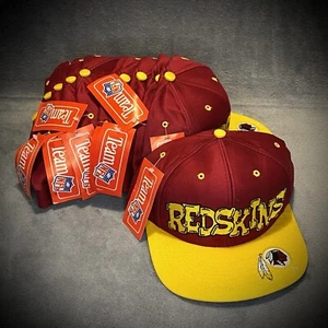 Washington Redskins NFL Baseball Caps - Lot of 10 - New Old Stock Vintage 1995 - Picture 1 of 10