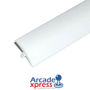 T molding 19mm 3/4" Blanco White Arcade Cabinet Canto Perfil Bartop Steg Arista - Imagen 1 de 3