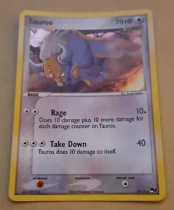 POKEMON PROMO CARD - POP SERIES 2 - TAUROS 5/17 - RARE - (HOLO) NM - Picture 1 of 1