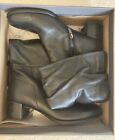 ECCO Shape 35 Slouch Boots Block Heel black UK 6 / EU 39, Worn once