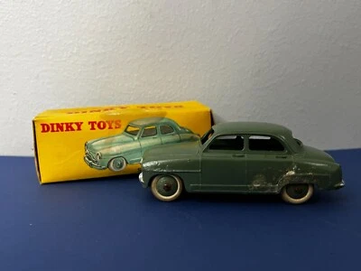 Vintage Dinky No. 24u Simca 9 Aronde Sedan w/ Original Box 1/43 - Image 1 of 4