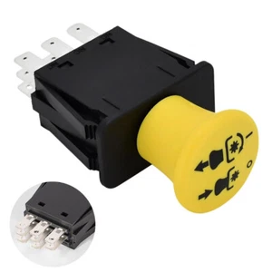 2 POSITION - Yellow PTO Switch For John Deere Scotts AM127393 -NEW UPGRADE A1 - Picture 1 of 6