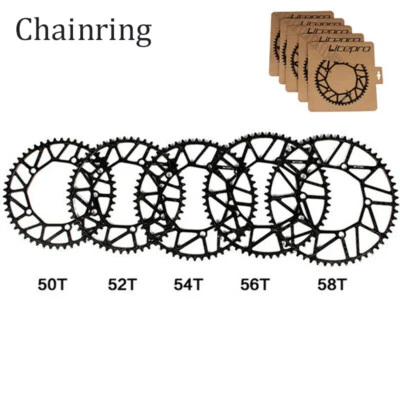 Juego de bielas Litepro MTB bicicleta de carretera 130BCD 50-58T plato plegable 170 mm brazo de manivela Foto 1 de 4