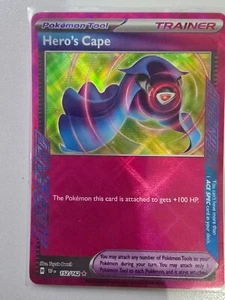 Hero's Cape - 152/162 - Ace Spec - Temporal Forces - Pokemon TCG - Picture 1 of 1