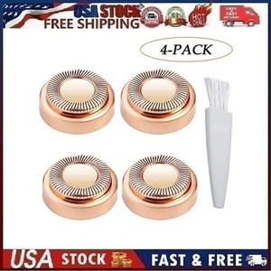 4 Pcs Replacement Heads for Finishing Touch Gen 1 Flawless Facial Hair Remover - Picture 1 of 11