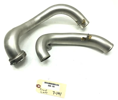 Tubo de aire turbocompresor conductor izquierdo Mercedes-Benz CLS550 2012-2018 X2 OEM 36 K. Foto 1 de 4