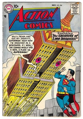 Action Comics #234, Nov. 1957 - Image 1 of 2