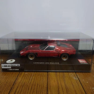 Kyosho Mini-Z Body Lamborghini Jota SVR Chrome Red Auto Scale Collection - Image 1 of 4