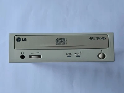 💿 LG CD-R/RW GCE-8480B 48/16/48 - Vintage IDE PATA - Immagine 1 di 4