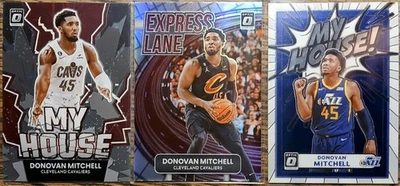 2022 Donruss Optic Donovan Mitchell Cavaliers My House Silver Prizm SP NBA Lot-3 - Image 1 of 2