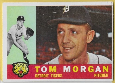 1960 Topps Tom Morgan Tigers #33 EX - Image 1 of 2