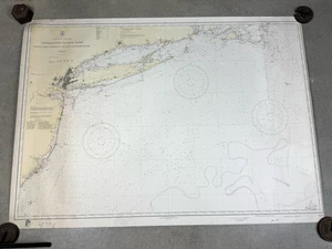 1931 Nautical Chart NEW YORK - NANTUCKET 47.5"x 34.25" U.S.C & Geodetic Survey - Picture 1 of 20