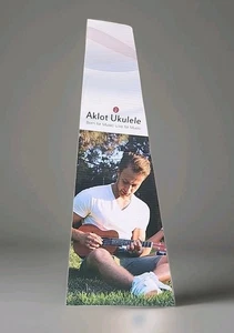 NUOVO Aklot Ukulele Tenore Elettrico in Mogano Massello 26" - Foto 1 di 13