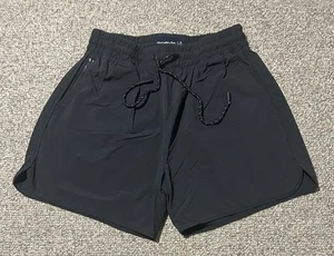Pantalones Cortos Abercrombie & Fitch Nylon Para Mujer’s M Negro Ligero Paracaídas - Imagen 1 de 6