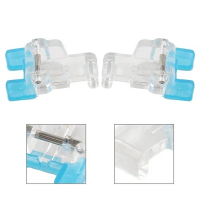 2x Sew-On BUTTON FOOT For Low Shank Snap-On For Singer, For Brother For Babylock - Image 1 of 4