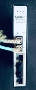 Lantech IES-0104FT-SC-MM,unmanaged industrial Ethernet switch - Picture 1 of 4